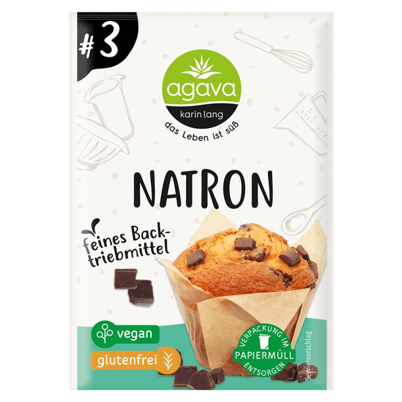 Natron Einzelpackung, 20 g von agava