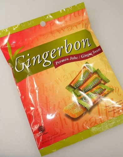 10er Pack Ingwer Bonbons [10x 125g] Ginger Candy AGEL Ingwer Bonbon von Agel