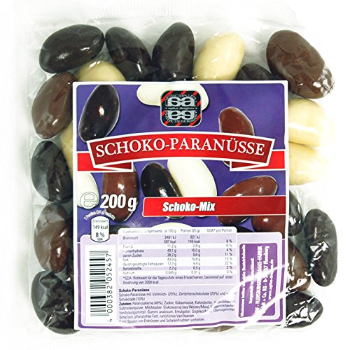 agilus dragees Schoko-Paranüsse 200g von agilus dragees