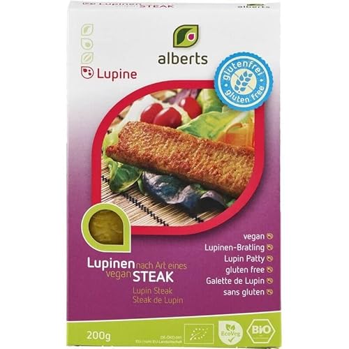 alberts Lupinen Steak glutenfrei - Bio - 200g von alberts