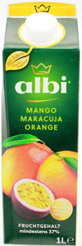 Albi Mango-Maracuja Nektar, 6er Pack (6 x 1 l Packung) von Albi