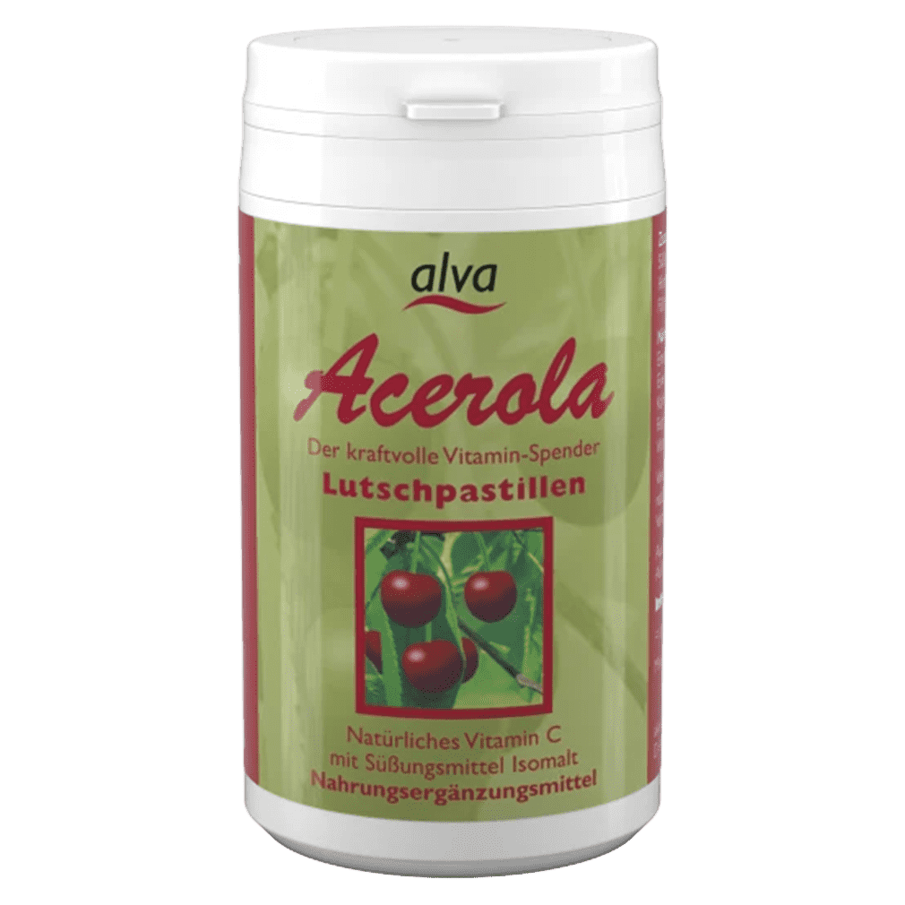 Acerola Lutschpastillen, 60g von alva