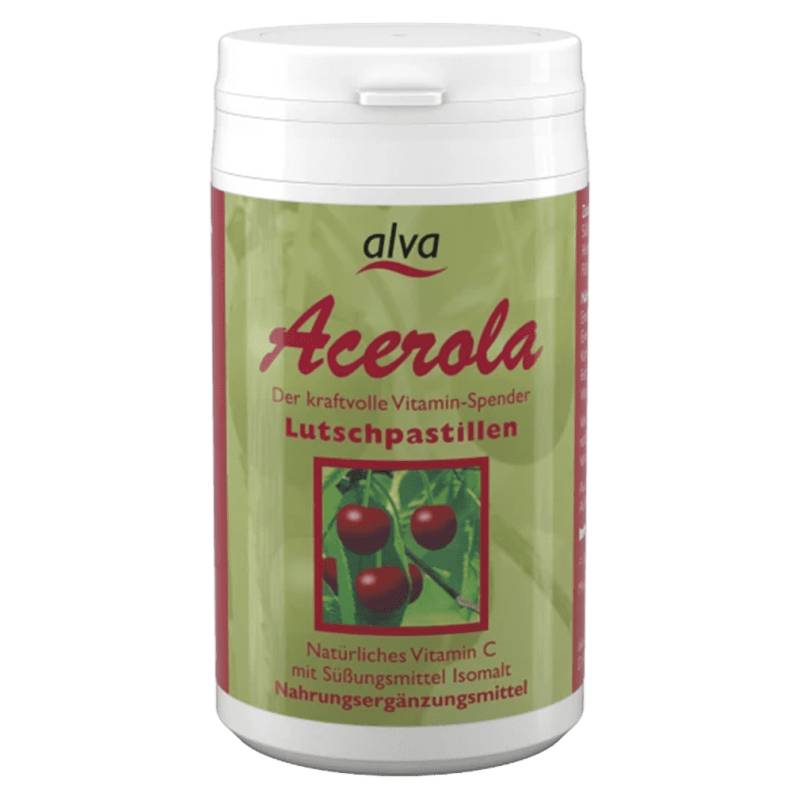 Acerola Lutschpastillen, 60g von alva