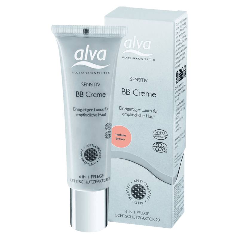 Sensitiv BB Creme medium brown von alva