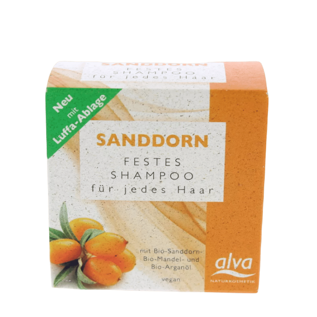 festes Shampoo Sanddorn von alva