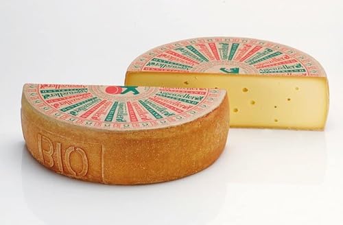 Appenzeller - Bio-Schnittkäse, Schweizer Traditionskäse mit Kräuterpflege, würzig, aus Rohmilch 18 x 100 gr von amorebio