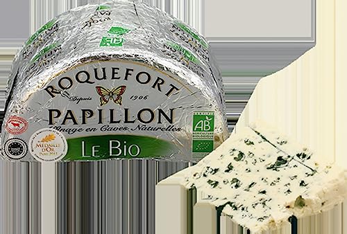 Roquefort AOP Papillon 12 x 100 gr von amorebio