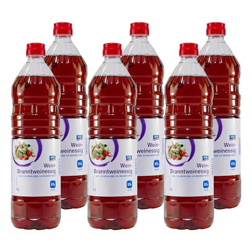 aro Branntweinessig 5% Säure (8 x 1,0L) von aro