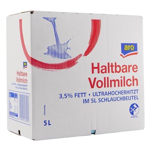 aro Haltbare Vollmilch 3,5% Fett BIB 5L von aro