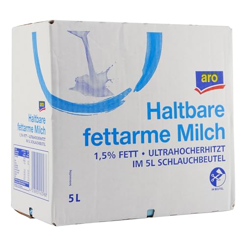 aro Haltbare fettarme Milch 1,5% Fett BIB 5L von aro