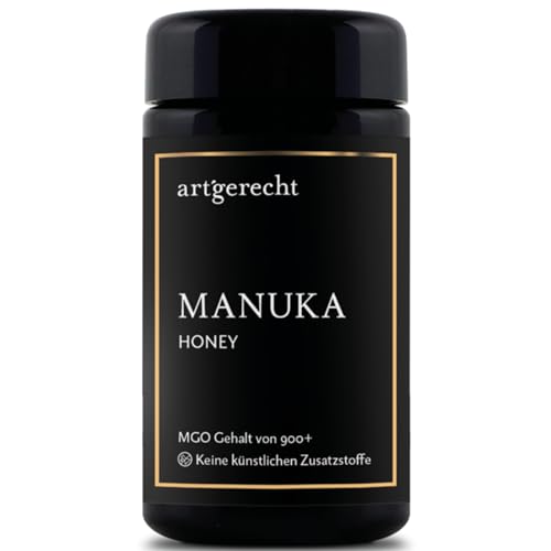 Artgerecht MANUKA Honig – Premium Manuka-Honig aus Neuseeland | Zertifizierte Qualität für Ihr Immunsystem & Wohlbefinden | 100% rein & natürlich, in luxuriöser Verpackung von art´gerecht