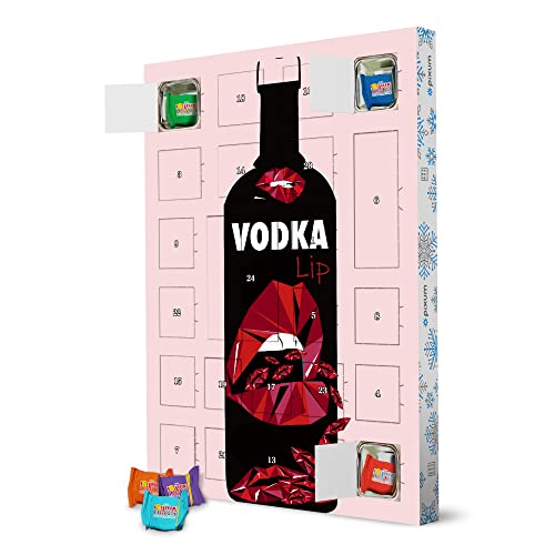 Nachhaltiger Adventskalender VODKA Lip mit Tony's Chocolonely - artboxONE Adventskalender Essen & Trinken von artboxONE