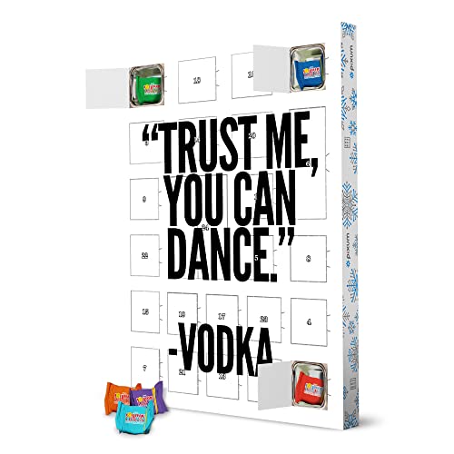 Nachhaltiger Adventskalender mit Tony's Chocolonely TRUST ME YOU CAN DANCE - VODKA artboxONE von artboxONE