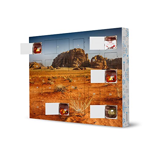 artboxONE Adventskalender XXL mit Pralinen von Ferrero Desert in Jordan Adventskalender Natur von artboxONE