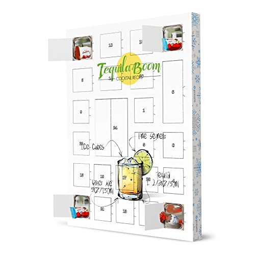 artboxONE Adventskalender XXL mit Produkten von Kinder® Cocktail Tequila Boom Adventskalender Essen & Trinken von artboxONE