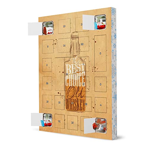 artboxONE Adventskalender XXL mit Produkten von Kinder® Whiskey Best Choice Craft von artboxONE