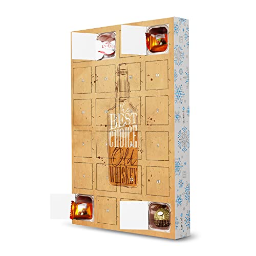 artboxONE Adventskalender mit Pralinen von Ferrero Whiskey Best Choice Craft Adventskalender Essen & Trinken/Alkohol von artboxONE