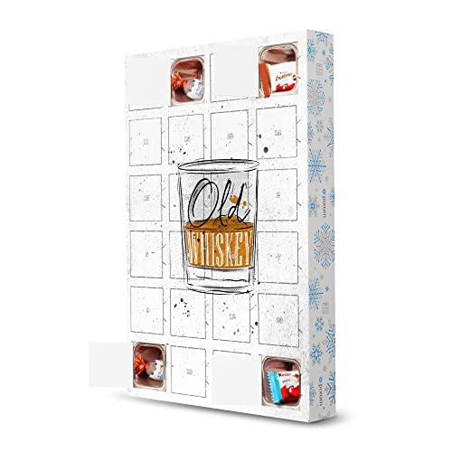 artboxONE Adventskalender mit Produkten von Kinder® Old Whiskey Paper Adventskalender Essen & Trinken/Alkohol von artboxONE