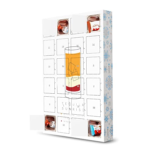 artboxONE Adventskalender mit Produkten von Kinder® Tequila Sunrise Cocktail Flat Adventskalender Essen & Trinken von artboxONE