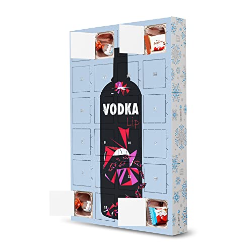 artboxONE Adventskalender mit Produkten von Kinder® Vodka Lip - Blue Steel Adventskalender Essen & Trinken von artboxONE