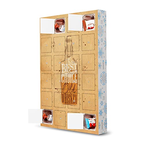 artboxONE Adventskalender mit Produkten von Kinder® Whiskey Best Choice Craft Adventskalender Essen & Trinken/Alkohol von artboxONE