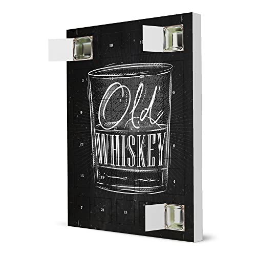 artboxONE Adventskalender zum Selbstbefüllen Alter Whisky Adventskalender Essen & Trinken von artboxONE