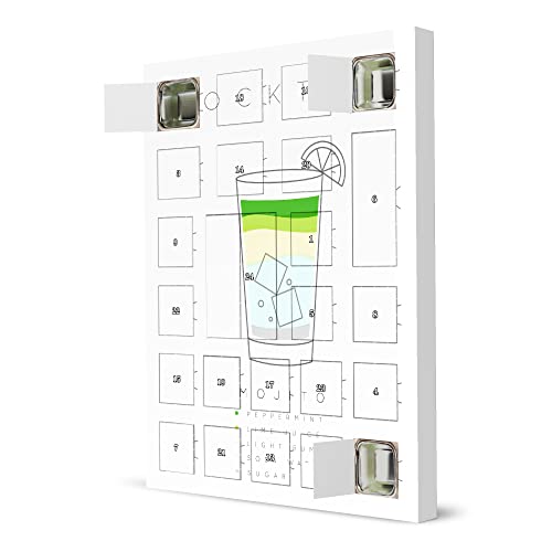 artboxONE Adventskalender zum Selbstbefüllen Mojito Cocktail Flat Adventskalender Essen & Trinken von artboxONE