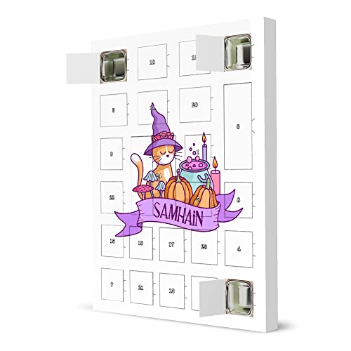 artboxONE Adventskalender zum Selbstbefüllen Samhain - Wheel of The Year Adventskalender Halloween von artboxONE