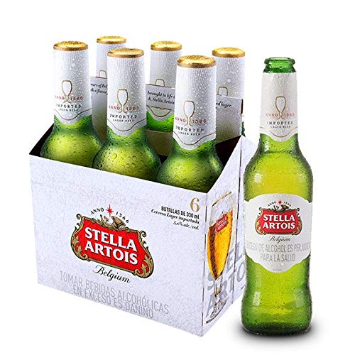 Bier Stella Artois 6x33cl (Pack 6 Flaschen) von artois