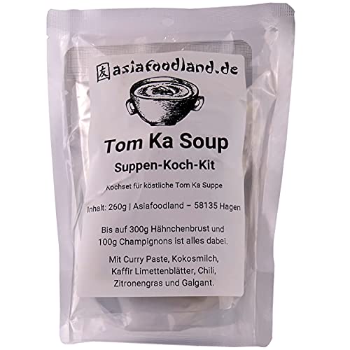 asiafoodland - Tom Ka Soup - Suppen Koch Kit, 1er Pack (1 x 260g) von asiafoodland.de