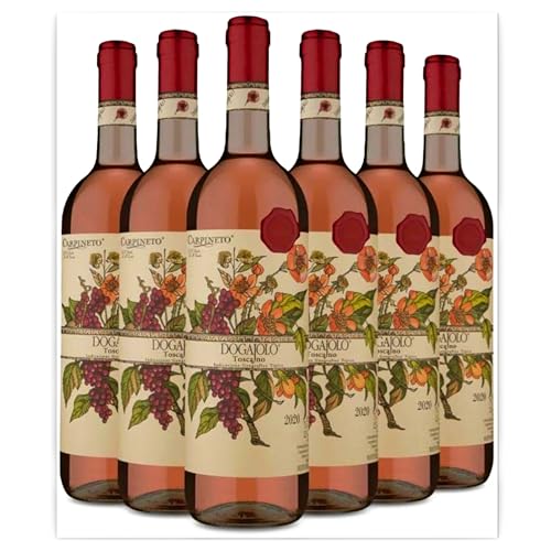 Dogajolo Rosato Carpineto IGT - Rosewein aus der Toskana im Paket 6x 0,75 Ltr. von azienda carpineto