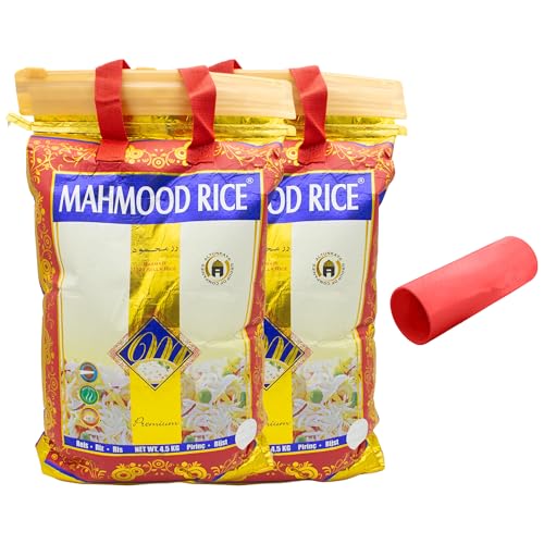 Mahmood - Premium Basmati Reis - feiner hochwertiger Reis - aromatischer Langkornreis im Vorteilspack 4,5 kg (2 x 4,5 kg) von baba GOURMET