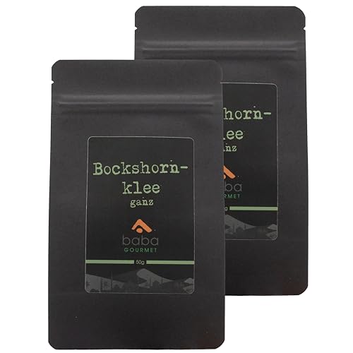 baba GOURMET - 2er Pack Original Bockshornkleesamen Gewürz ganze Samen 50 g - 100% Naturrein - Bockshornklee Samen ganz ideal für orientalische Gerichte - Natürlich ohne Zusatzstoffe und Aromen von baba GOURMET