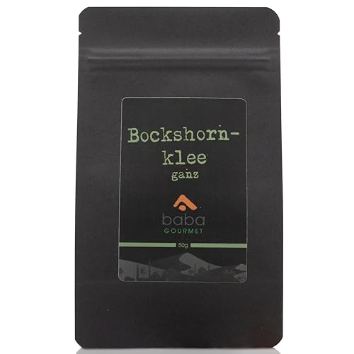 baba GOURMET - Original Bockshornkleesamen Gewürz ganze Samen 50 g - 100% Naturrein - Bockshornklee Samen ganz ideal für orientalische Gerichte - Natürlich ohne Zusatzstoffe und Aromen von baba GOURMET