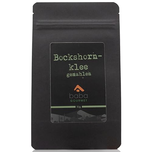 baba GOURMET - Original Bockshornkleesamen gemahlen 50 g - 100% Naturrein - Bockshornklee Gewürz ideal für orientalische Gerichte - Natürlich ohne Zusatzstoffe und Aromen von baba GOURMET