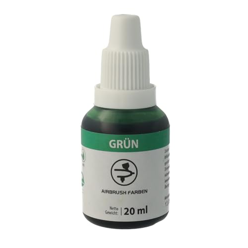 Bakeryteam Airbrush Lebensmittelfarbe Grün/Green 20ml von bakeryteam