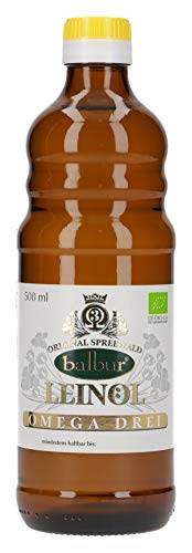Balbur-Leinöl (Bio) aus dem Spreewald, kaltgepresst (500 ml, DE-ÖKO-034) von balbur
