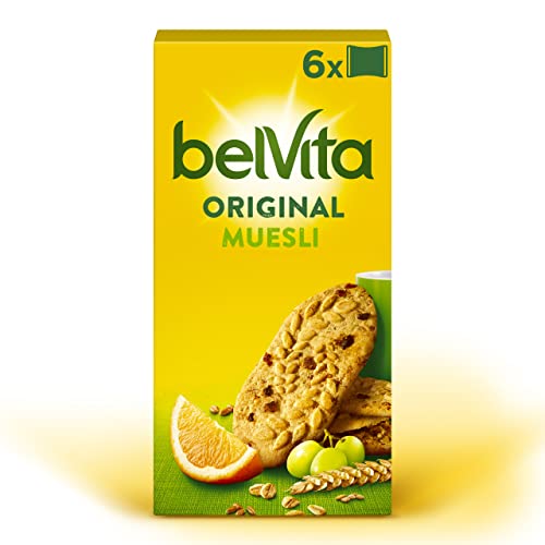 belVita Breakfast Getreide aus Müsliholz 300 g (6 x 50 g) von belVita