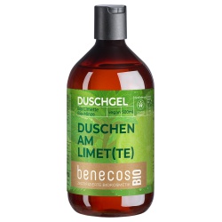 Duschgel mit Minze & Limette von benecos