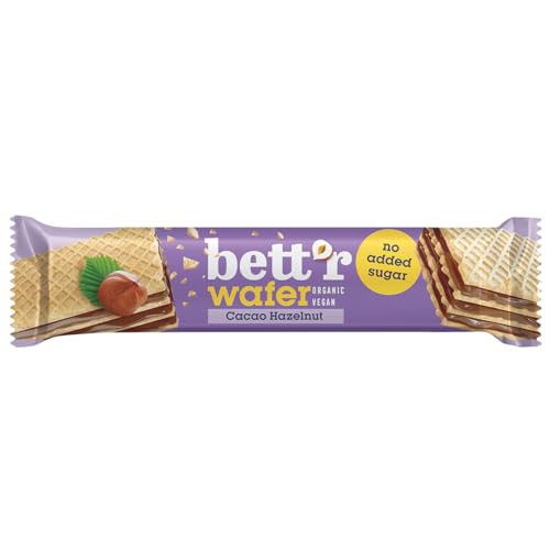 Bett'r bio waffeln ohne Zuckerzusatz (Haselnuss) von bett'r GUILT FREE