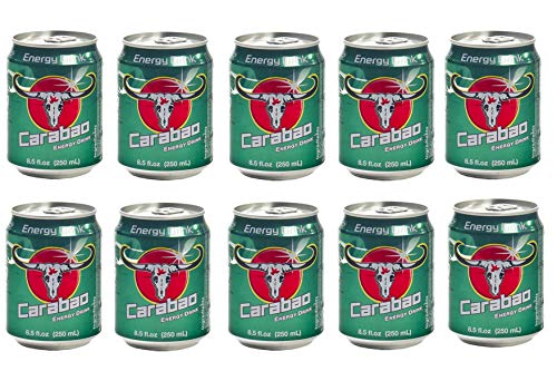 10x Carabao Energy Drink 250ml/Dose power drink energie getränk energy shot erfrischungsgetränk Thailand EINWEG von bick.shop