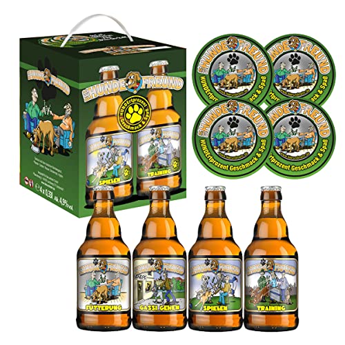 Hundefreund Bierwürfel mit Sammler – Bierdeckeln von Bierundmehr