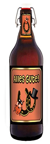 Alles Gute Bier - 1 Liter Pils Bügelflasche von bierundmehr