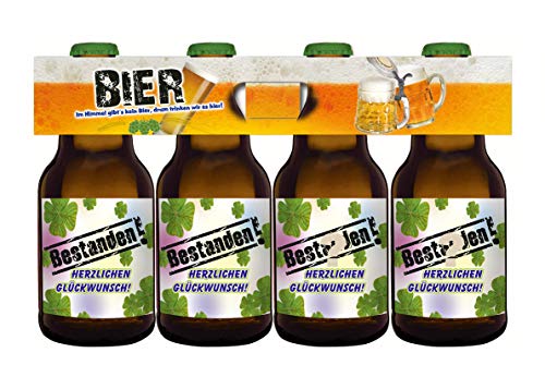 Bestanden Bier mit Bierschaum-Motiv Träger von bierundmehr