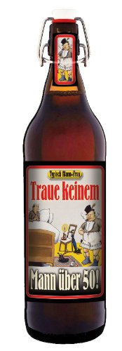 Bierpräsent - Traue keinem Mann über 50! - von bierundmehr