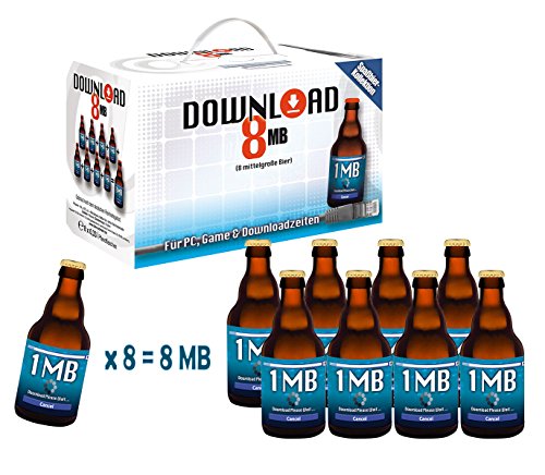 Download 8 Mittelgroße Bier im Geschenkekarton (8x0,33l Pils) von bierundmehr