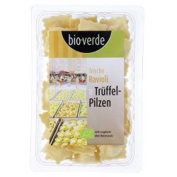 Frische Ravioli mit Trüffeln von bio-verde