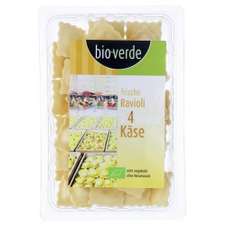 Frische Ravioli mit viererlei Käse von bio-verde