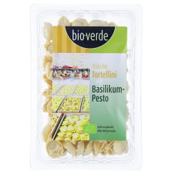 Frische Tortellini mit Basilikum-Pesto von bio-verde