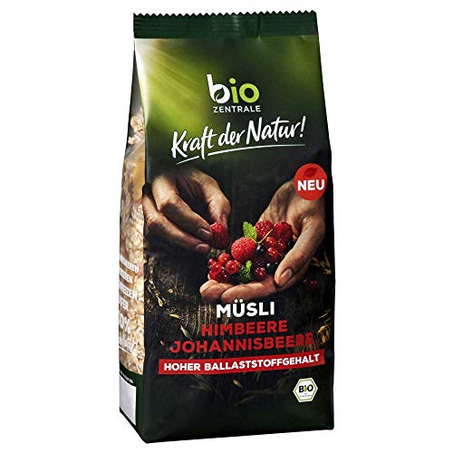 Bio-Zentrale Bio Müsli Himbeere Johannisbeere 5x450g von bioZentrale